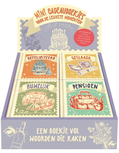 Display Mini cadeauboekjes 4 x 6 ex. -  Imagebooks Factory BV (ISBN: 9789464089554)