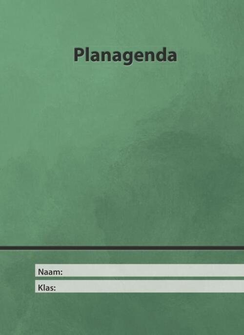 Planagenda -   (ISBN: 9789464205213)