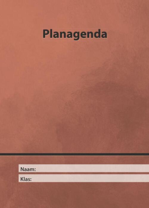 Planagenda -   (ISBN: 9789464205220)