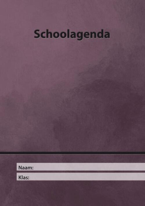 Schoolagenda -  Stijn van den Broeck (ISBN: 9789464205343)