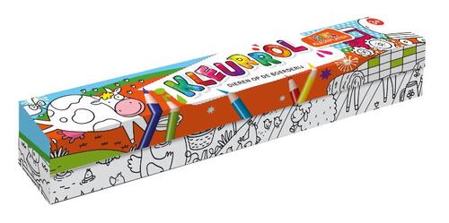 Kleurrol - Dieren op de boerderij -  Interstat (ISBN: 9789464324976)