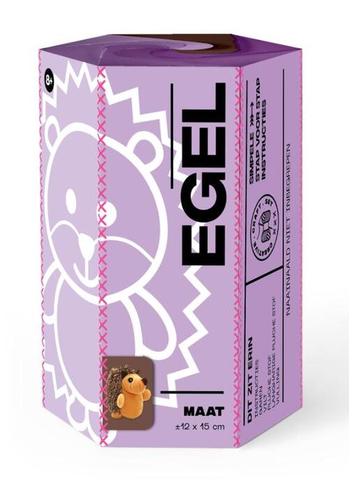 Creative Craft Set - Egel -  Interstat (ISBN: 9789464325430)