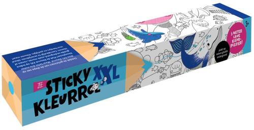Sticky kleurrol XXL - Zee -   (ISBN: 9789464326543)