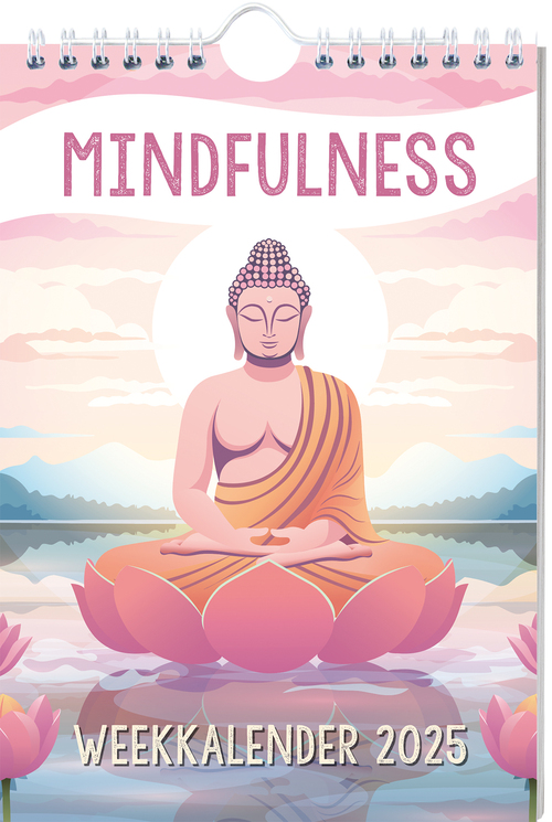 Mindfulness weekkalender 2025 interstat spiraalgebonden