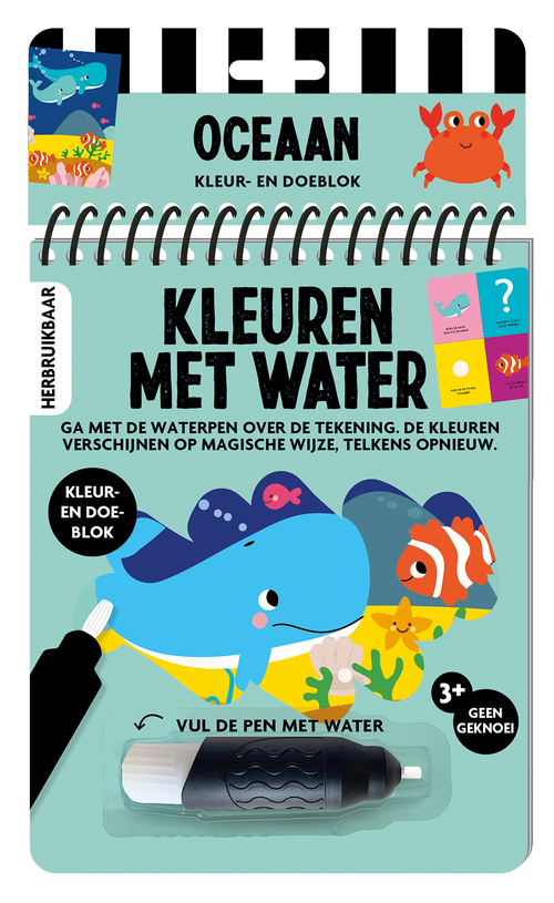 Kleuren met water - Oceaan -   (ISBN: 9789464327588)