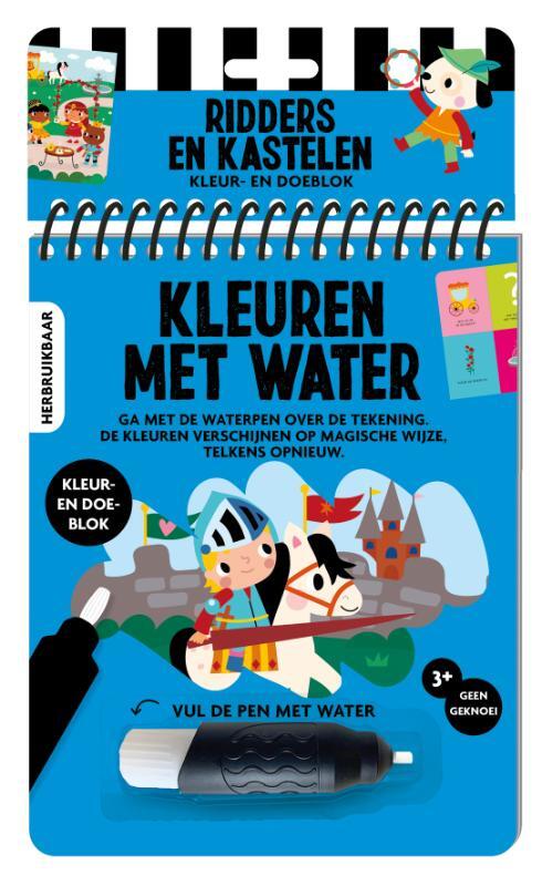 Kleuren met water - Ridders en kastelen -  Imagebooks BV (ISBN: 9789464328189)
