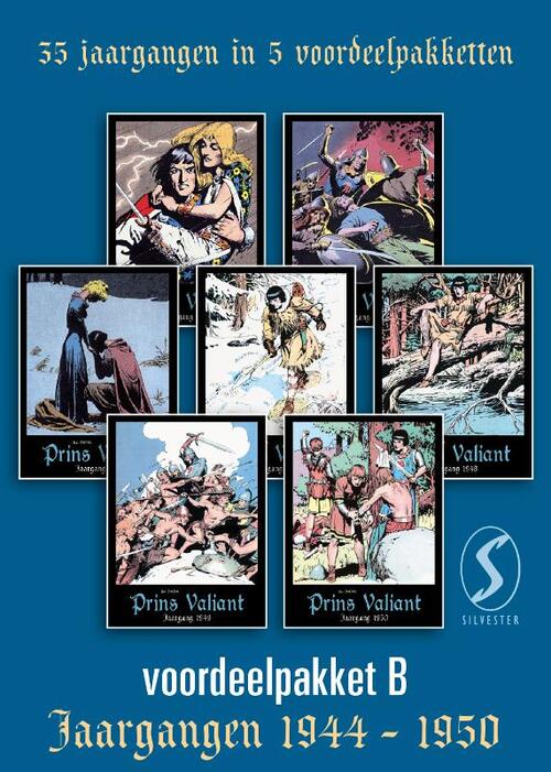 Prins Valiant PAKKET B: deel 08-14 -  Hal Foster (ISBN: 9789464842951)