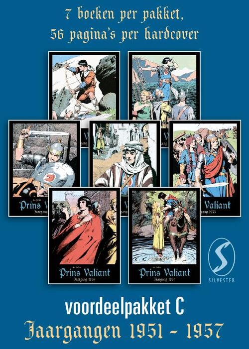 Prins Valiant PAKKET C: deel 15-21 -  Hal Foster (ISBN: 9789464842968)