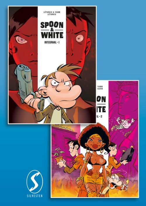 Spoon & White: Integraal 1+2 VOORDEELPAKKET -  Franck Isard, Jean Léturgie, Simon Léturgie, Yann (ISBN: 9789464843620)