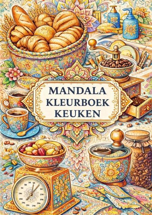 Mandala kleurboek, Keuken -  H. Mourits (ISBN: 9789465384474)