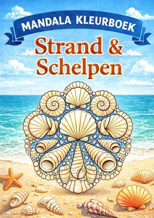 Mandala kleurboek, Strand & schelpen -  H. Mourits (ISBN: 9789465384481)