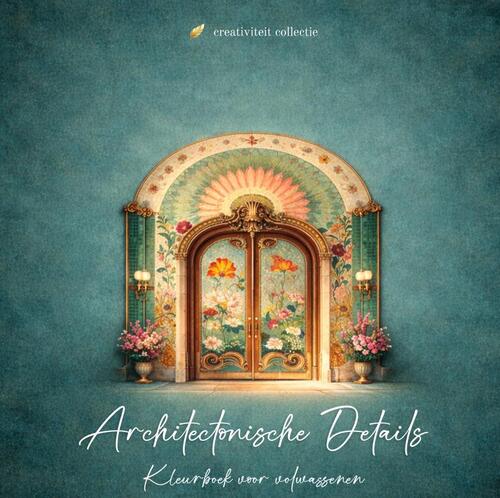 Architectonische Details kleurboek -  Kleur Moment (ISBN: 9789465384979)