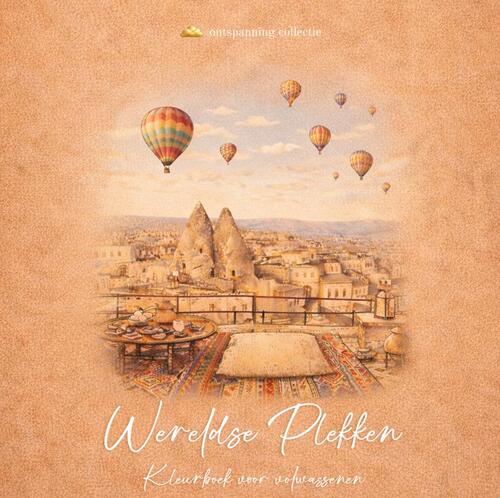 Wereldse Plekken kleurboek -  Kleur Moment (ISBN: 9789465384986)