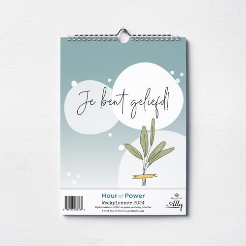 Weekplanner 2024 Hour of Power, Majestically | Boek | 9789493206335 | Bruna