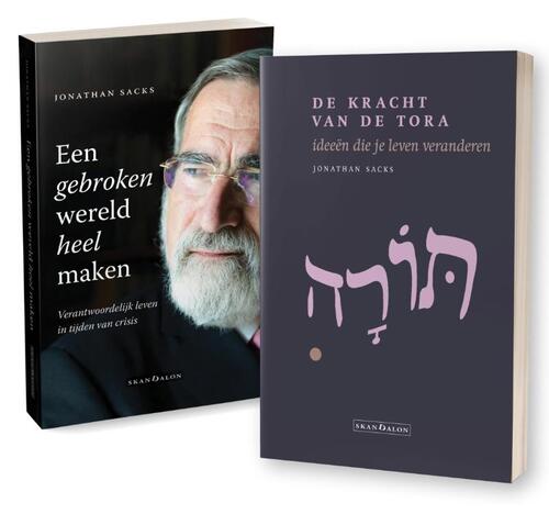 Jonathan Sacks 2-pak De kracht van de Tora + Een gebroken wereld heel maken -   (ISBN: 9789493220935)