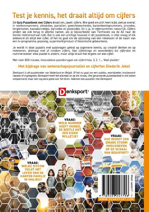 Het quiz puzzelboek met cijfers, Denksport  Boek  9789493247796  Bruna