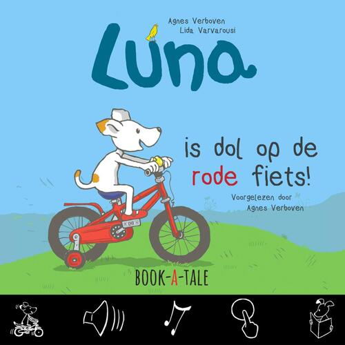 Luna is dol op de rode fiets -  Agnes Verboven, Lida Varvarousi (ISBN: 9789493268036)