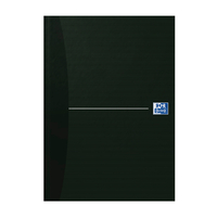 Notitieboek Oxford Office Essentials A4 96Vel Lijn Zwart