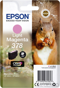 Inktcartridge Epson 378 T3786 Lichtrood