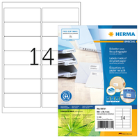 Etiket Herma Recycling 10731 99.1X38.1MM 1120Stuks Wit
