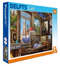 Delfts Cafe (1000 Stukjes)