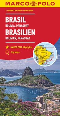 Marco Polo Brazilië, Bolivia, Paraguay