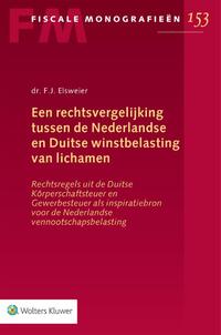Rechtsvergelijking tussen de Nederlandse en Duitse winstbelasting van lichamen