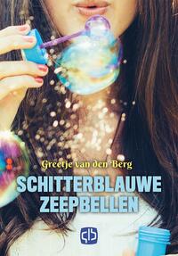 Schitterblauwe zeepbellen - grote letter uitgave
