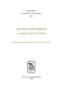 The Neo-Latin Epigram