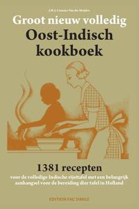 Groot nieuw volledig Indisch kookboek