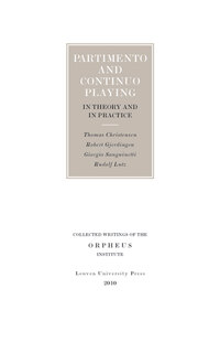 Partimento and continuo playing in theory and in practice