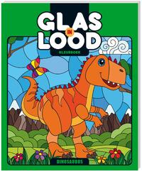 Kleurboek glas-In-Lood - Dinosaurus