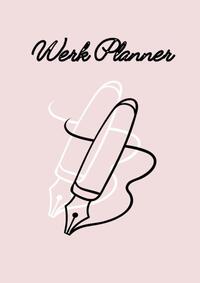 Werkplanner - To Do Planner - A4 ongedateerd Pink.