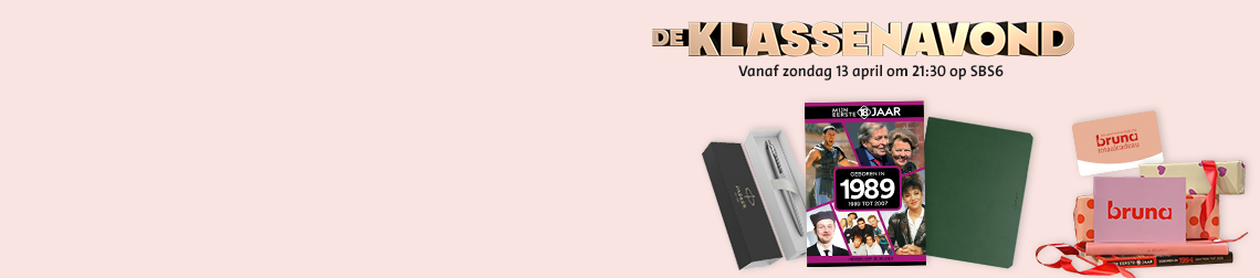 Herbeleef je schooltijd met De Klassenavond
