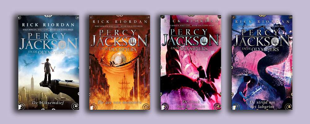 Wat is de juiste volgorde van de Percy Jackson boeken?