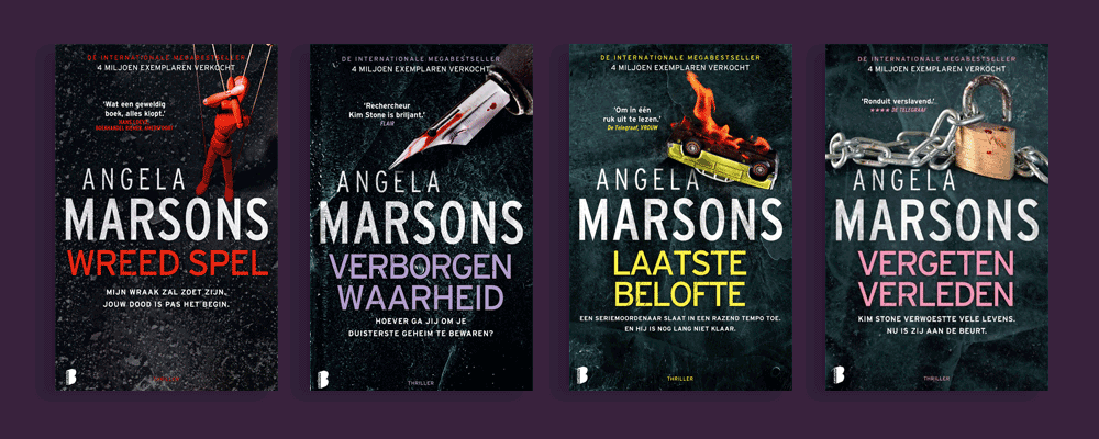 Angela Marsons boeken volgorde