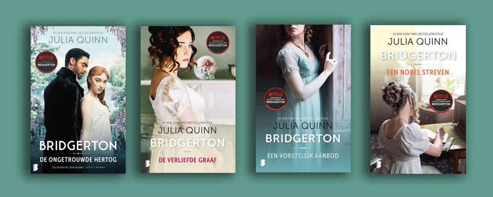 familie bridgerton boeken volgorde