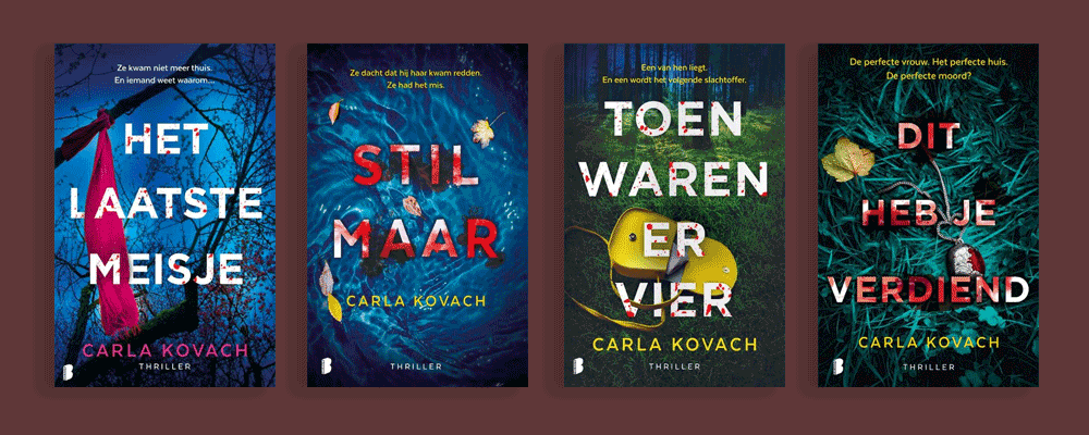 Carla Kovach boeken volgorde