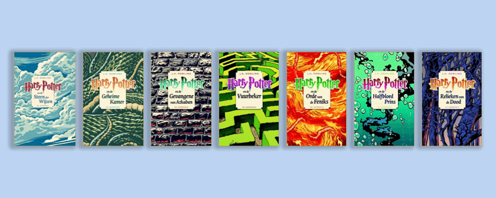 Harry Potter boeken volgorde