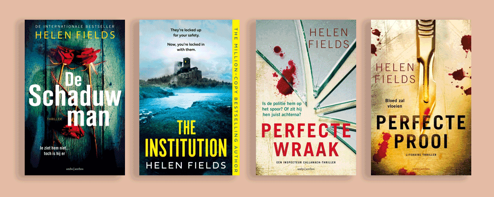 Helen Fields volgorde