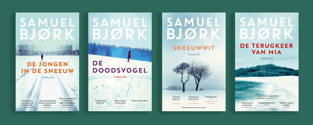 Samuel Bjork boeken volgorde