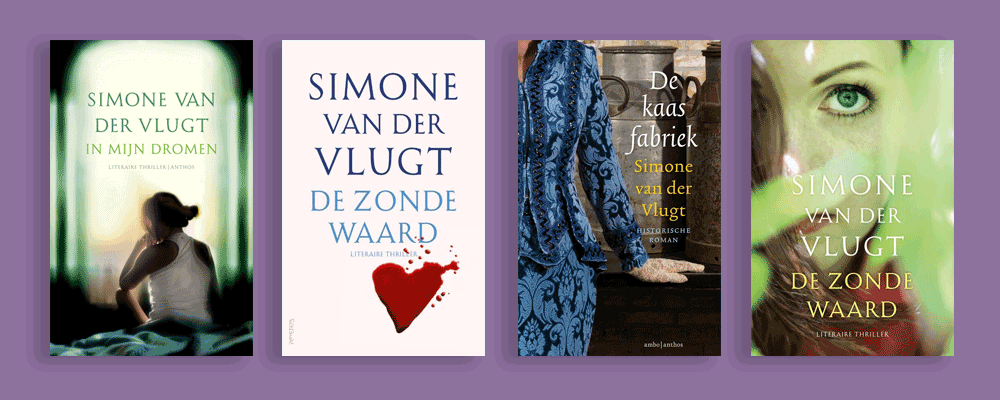 Volgorde Simone van der Vlugt boeken