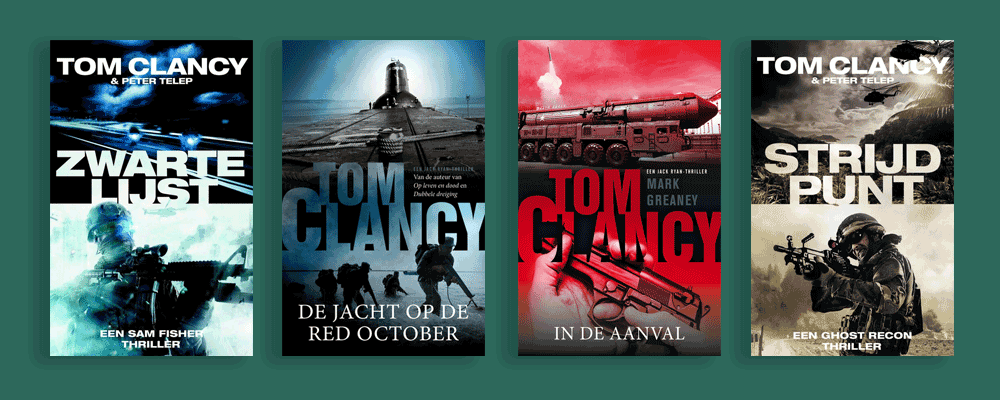 Tom Clancy boeken volgorde